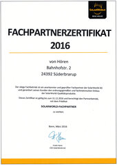 Solarworld-Fachpartner 2016